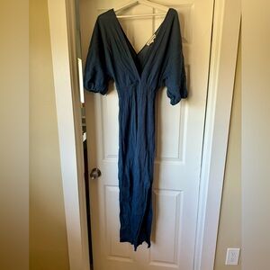 Blue Mara Hoffman Swim Cover Up